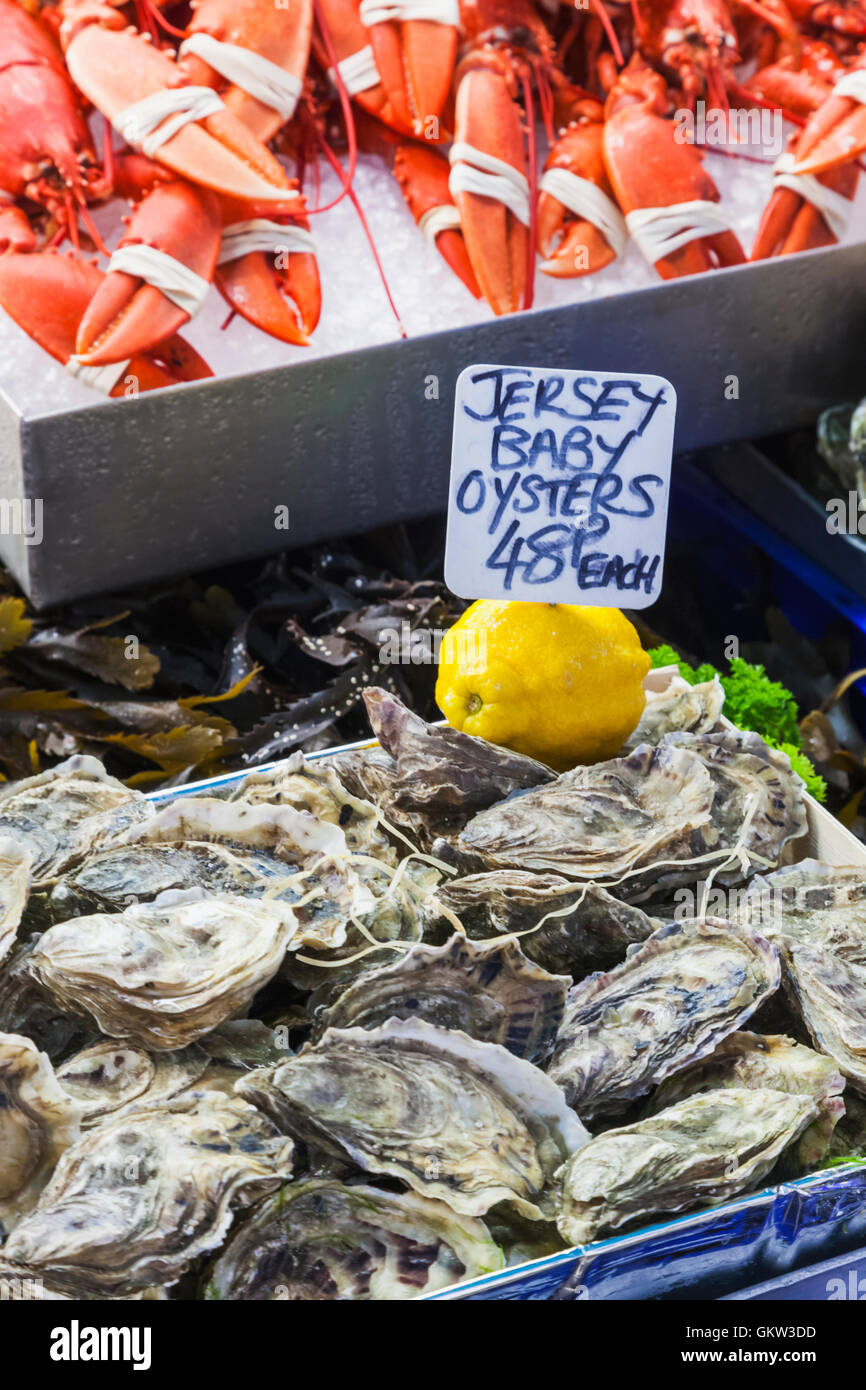 United Kingdom, Channel Islands, Jersey, St.Helier, Fish Market
