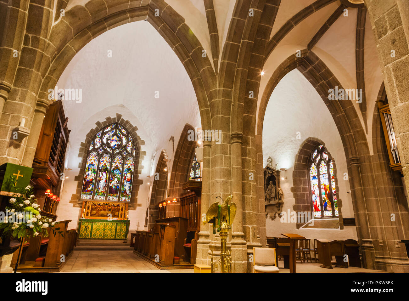 St.Helier Parish Stock Photo 