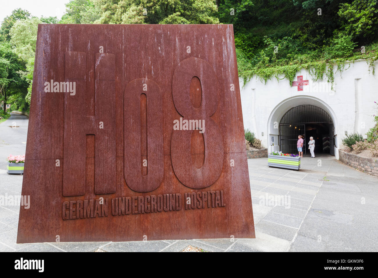 Wwii jersey war tunnels hi-res stock photography and images - Alamy