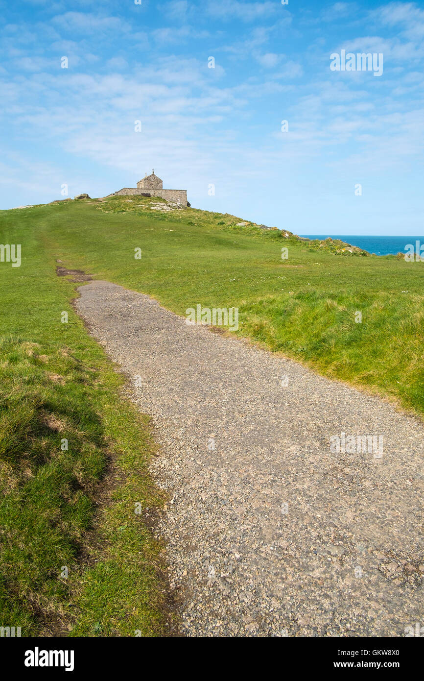 Path to Island Chapel number 3596 Stock Photo