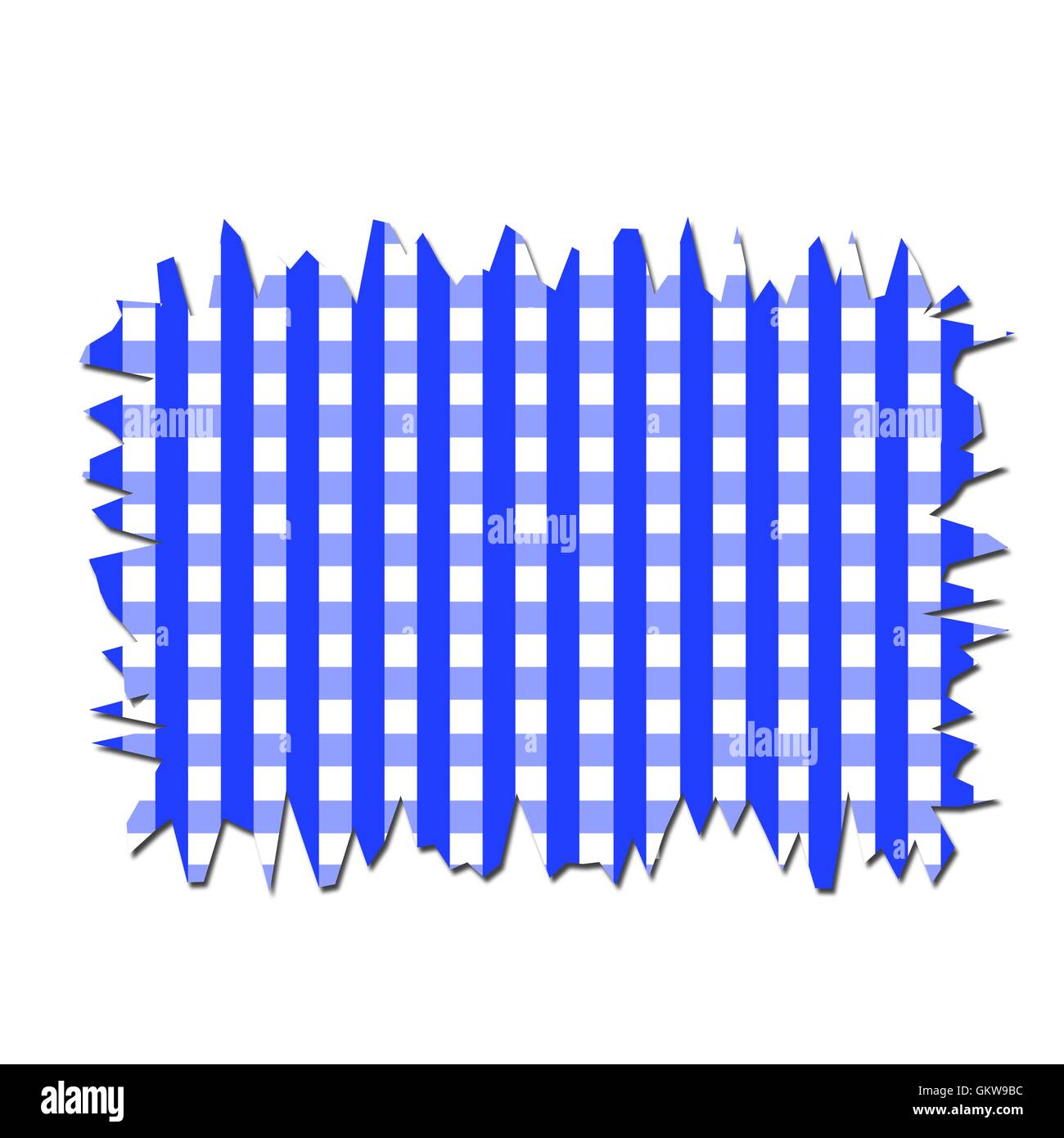 Gingham checkered seamless pattern Cut Out Stock Images & Pictures - Alamy
