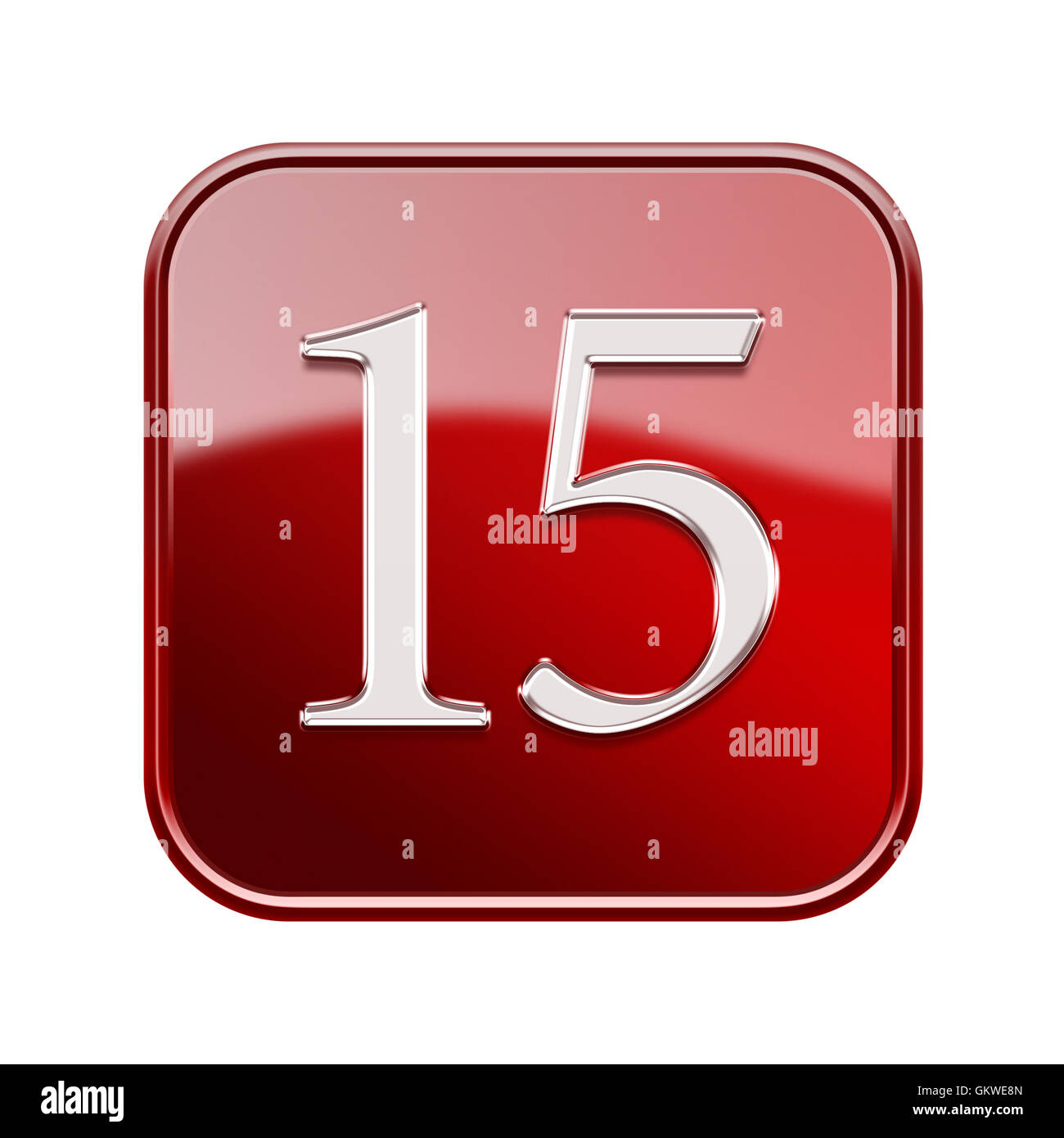 Fifteen Icon Red Glossy Isolated On White Background Stock Photo Alamy Fifteen Icon Red Glossy Isolated On White Background Stock Photo Alamy