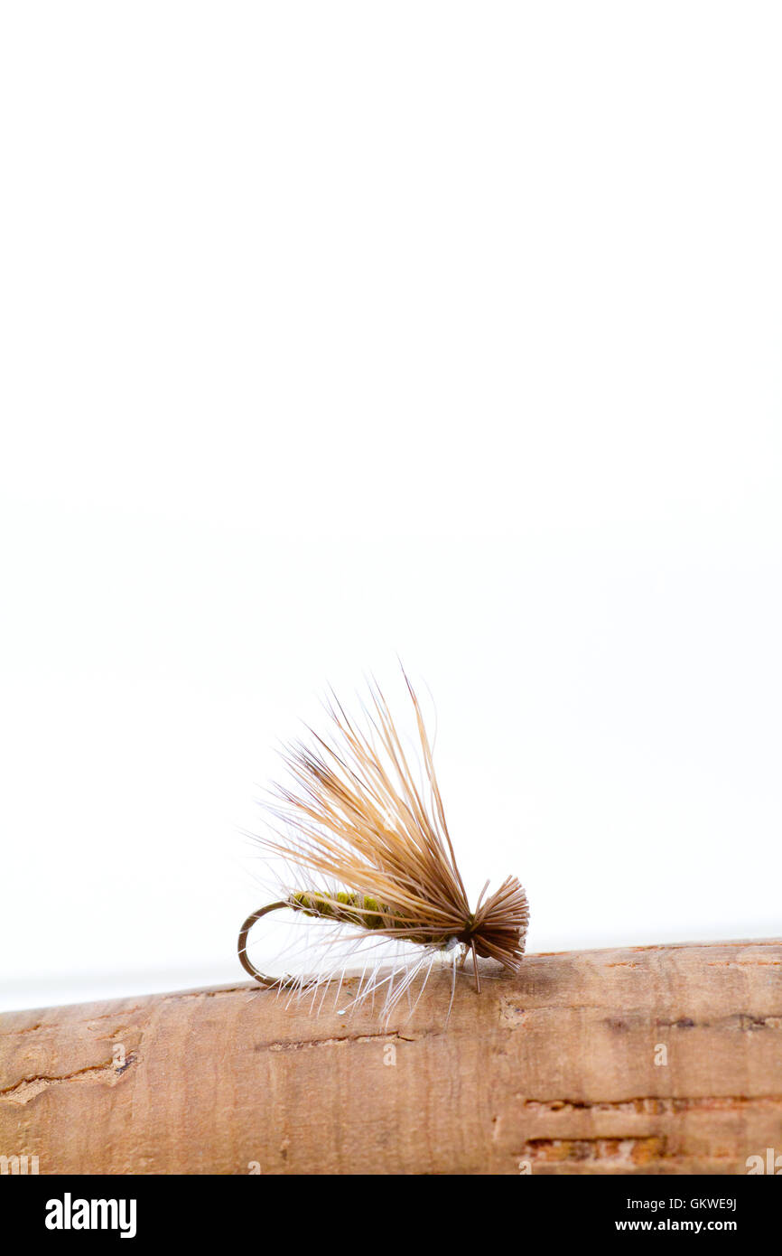 Fly Fishing Dry Fly Caddis Stock Photo Alamy