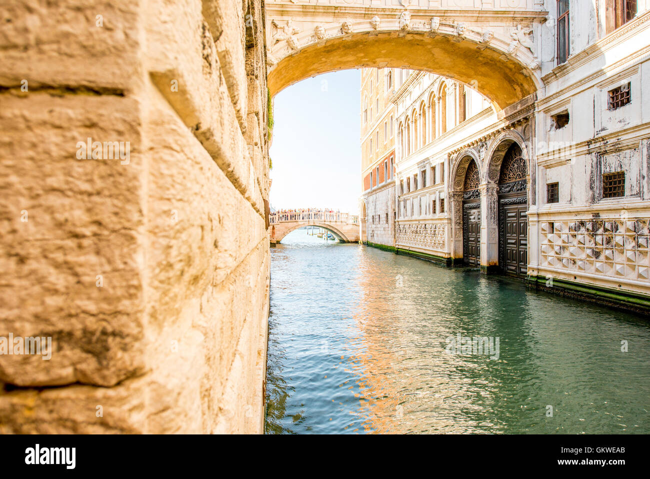 Water canal in Venice Stock Photo - Alamy