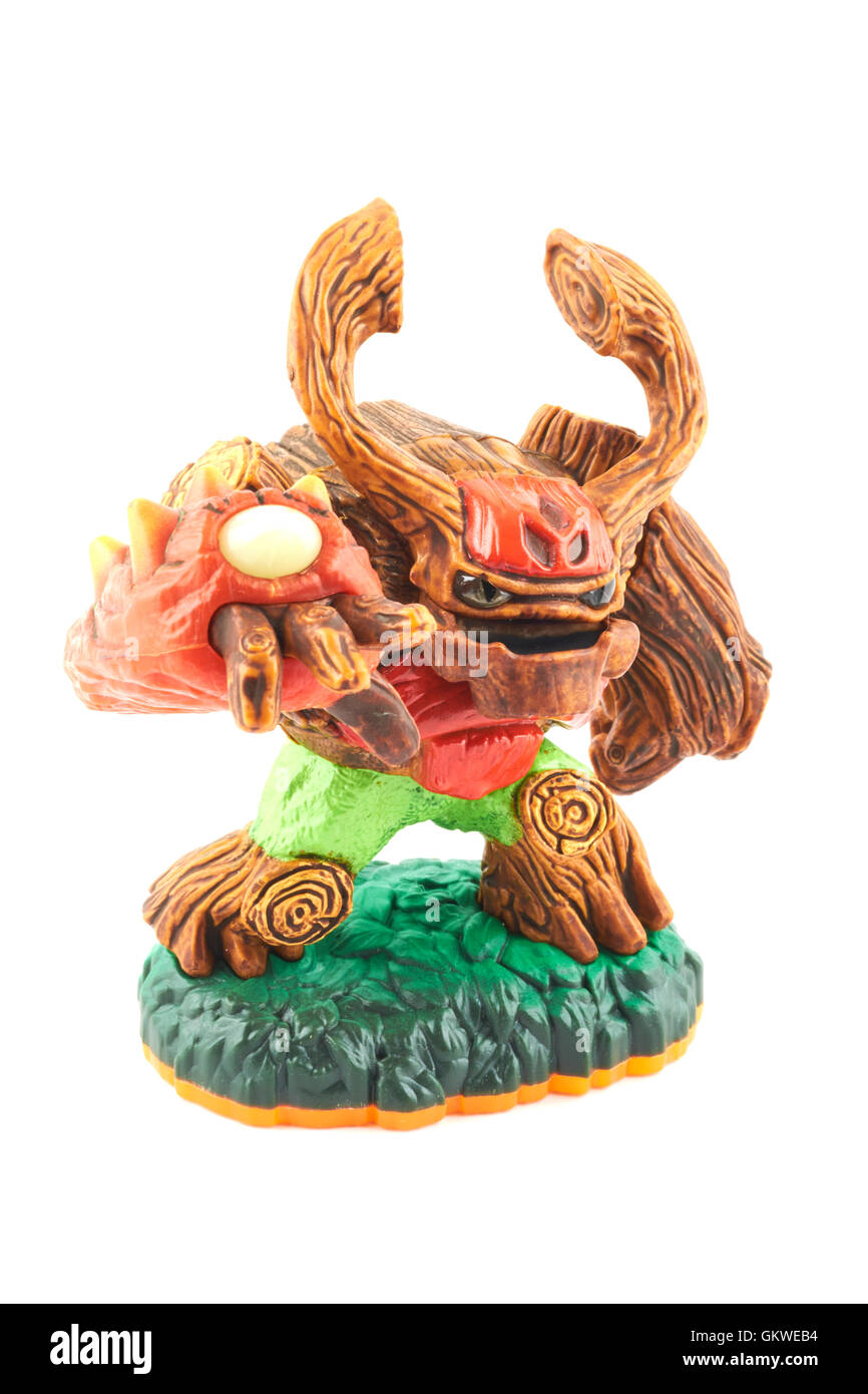 Tree Rex One Of The Many Characters In The Skylanders Video Game Stock Photo