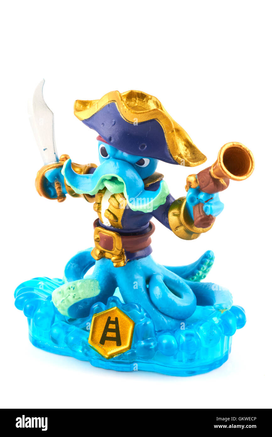 Wash Buckler One Of The Many Characters In The Skylanders Video Game Stock Photo