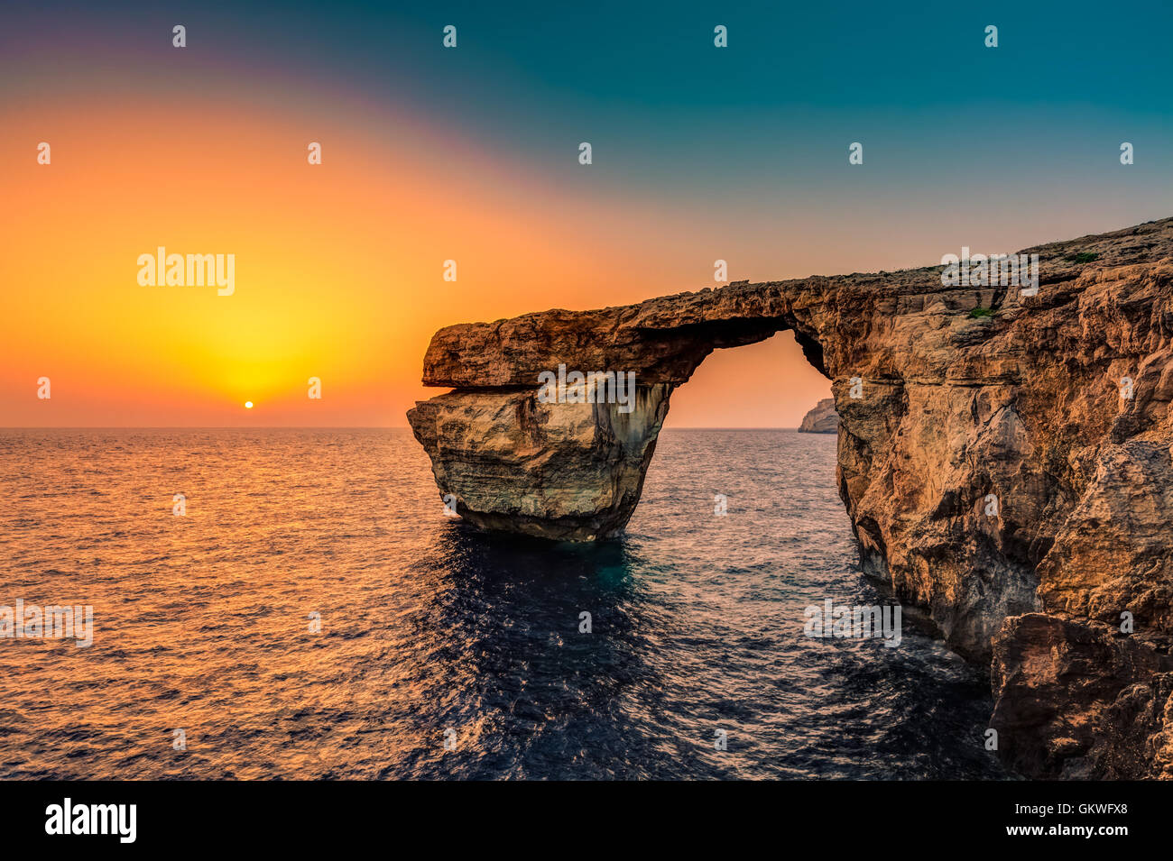 Azure Window, Malta Stock Photo