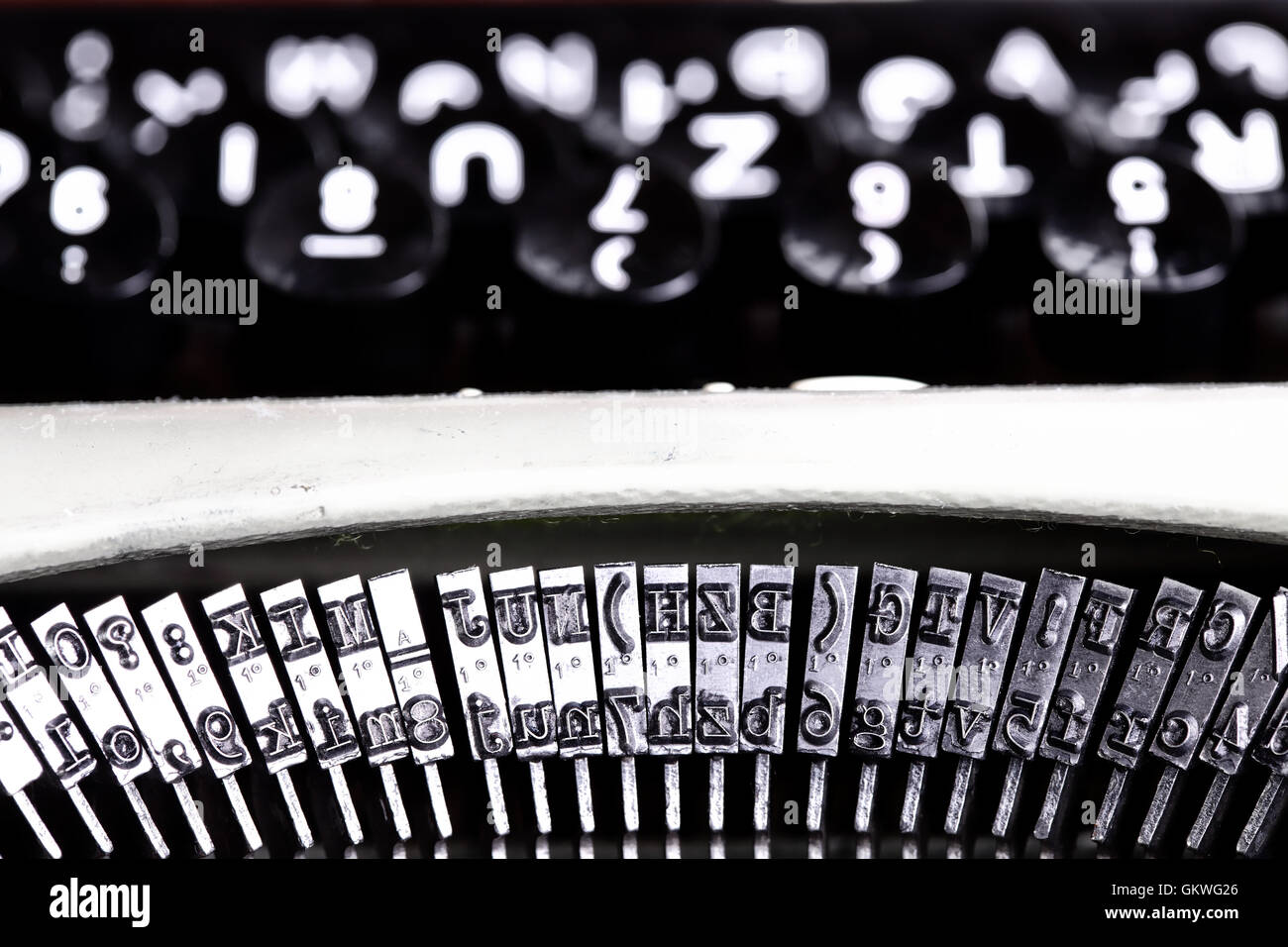 typing machine abstract Stock Photo - Alamy