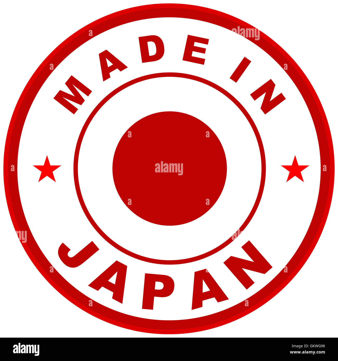 made in japan Stock Photo