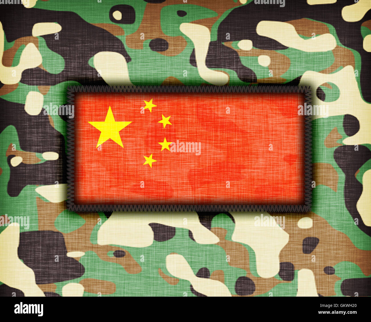 Chinese army badge hi-res stock photography and images - Alamy