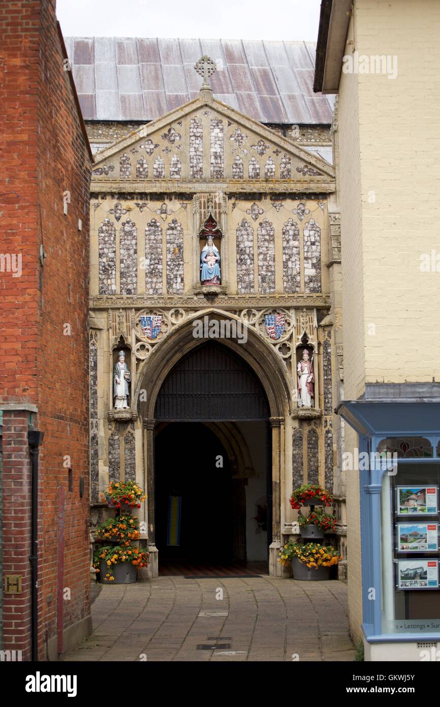 North Walsham in Norfolk Stock Photo Alamy