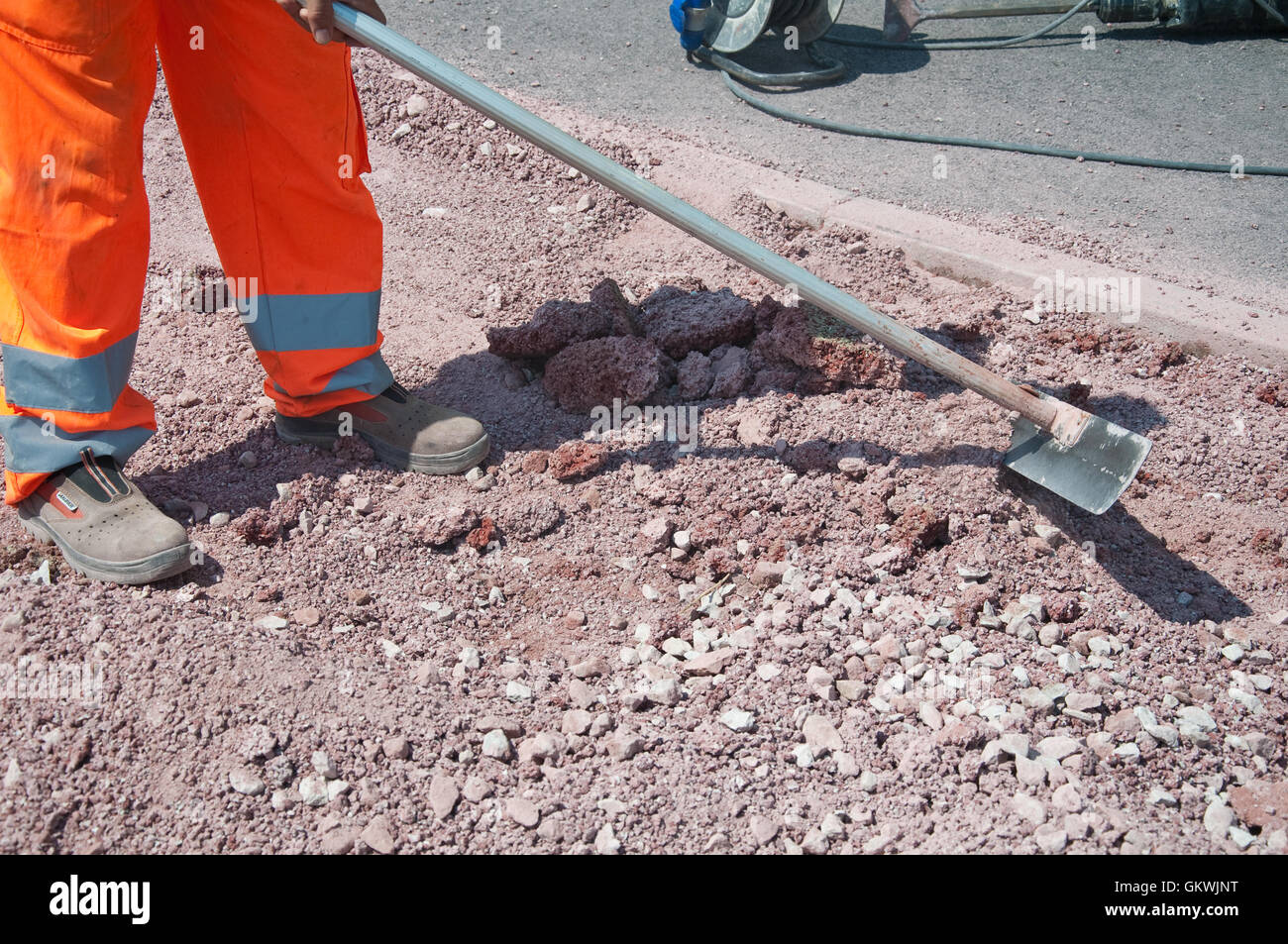 Asphalt trowel hires stock photography and images Alamy