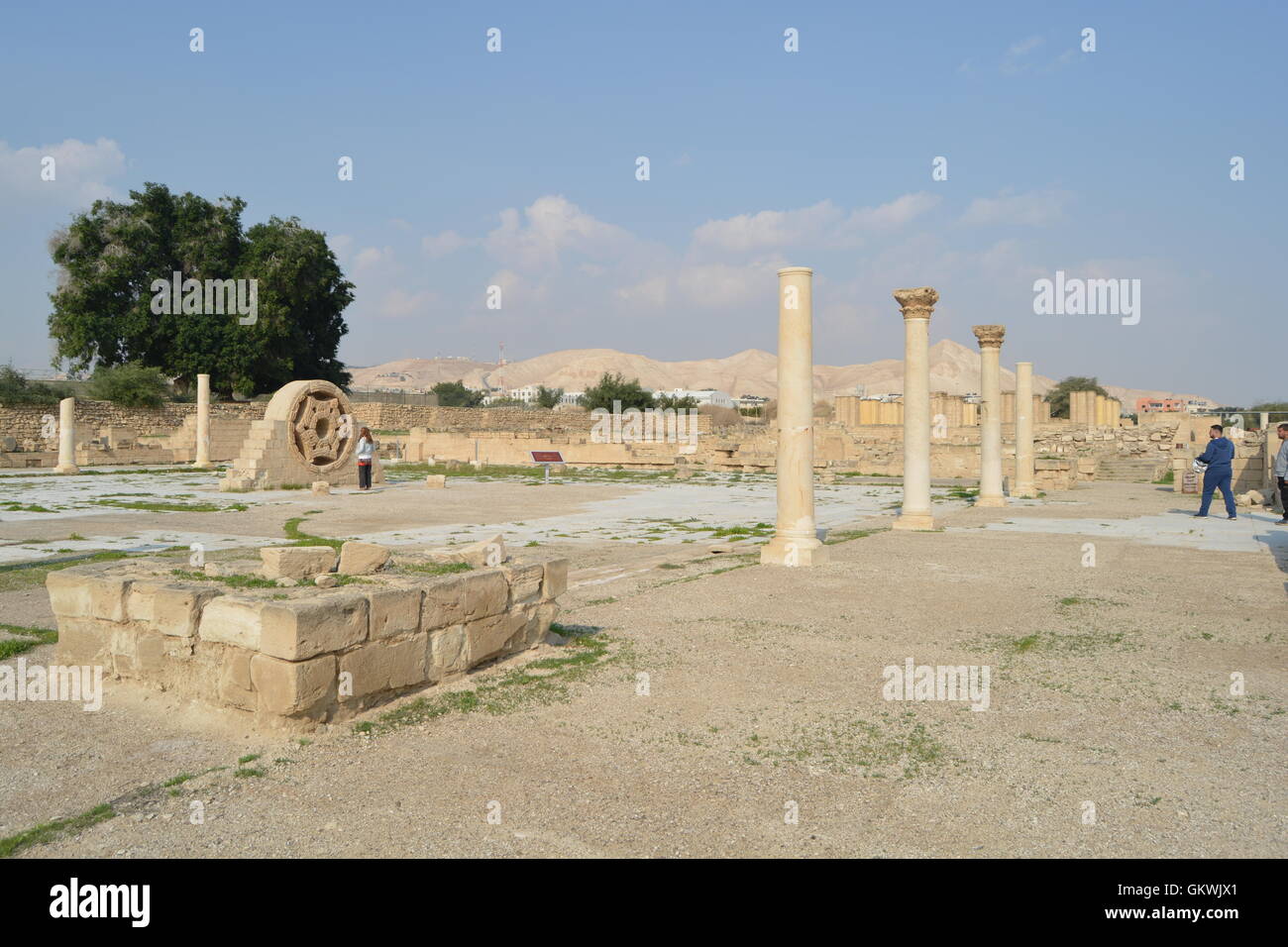 Hisham's Palace, West Bank, Palestine Stock Photo Alamy
