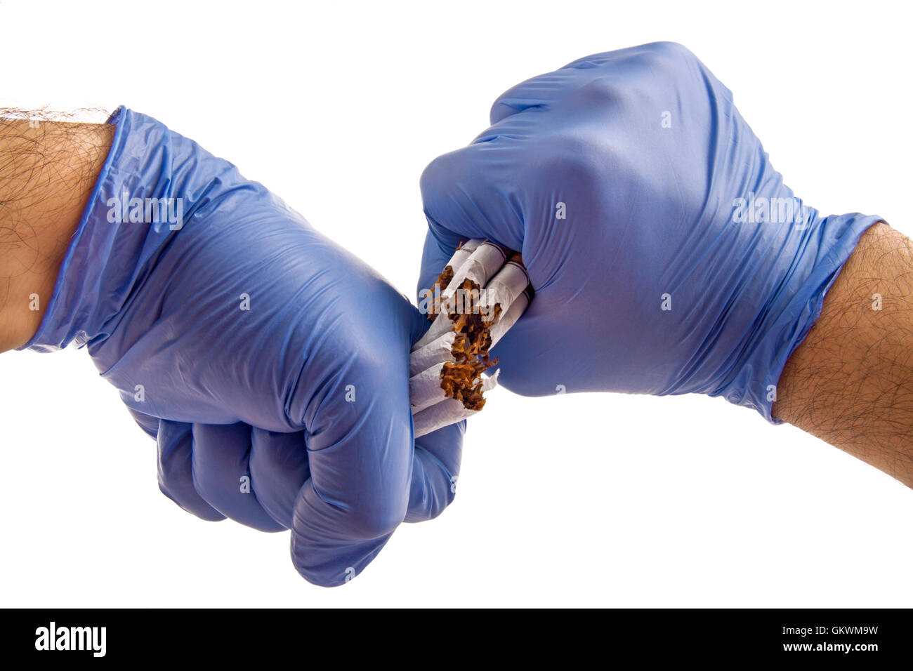 Cigarette gloves hi-res stock photography and images