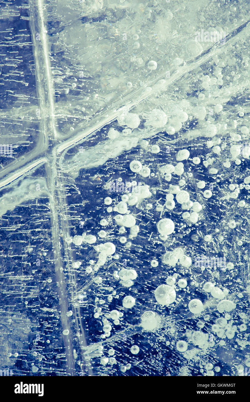 Texture of ice Stock Photo - Alamy