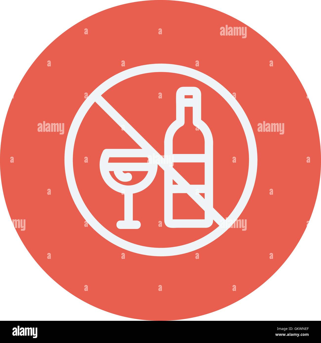 Alcohol warning label Stock Vector Images Alamy