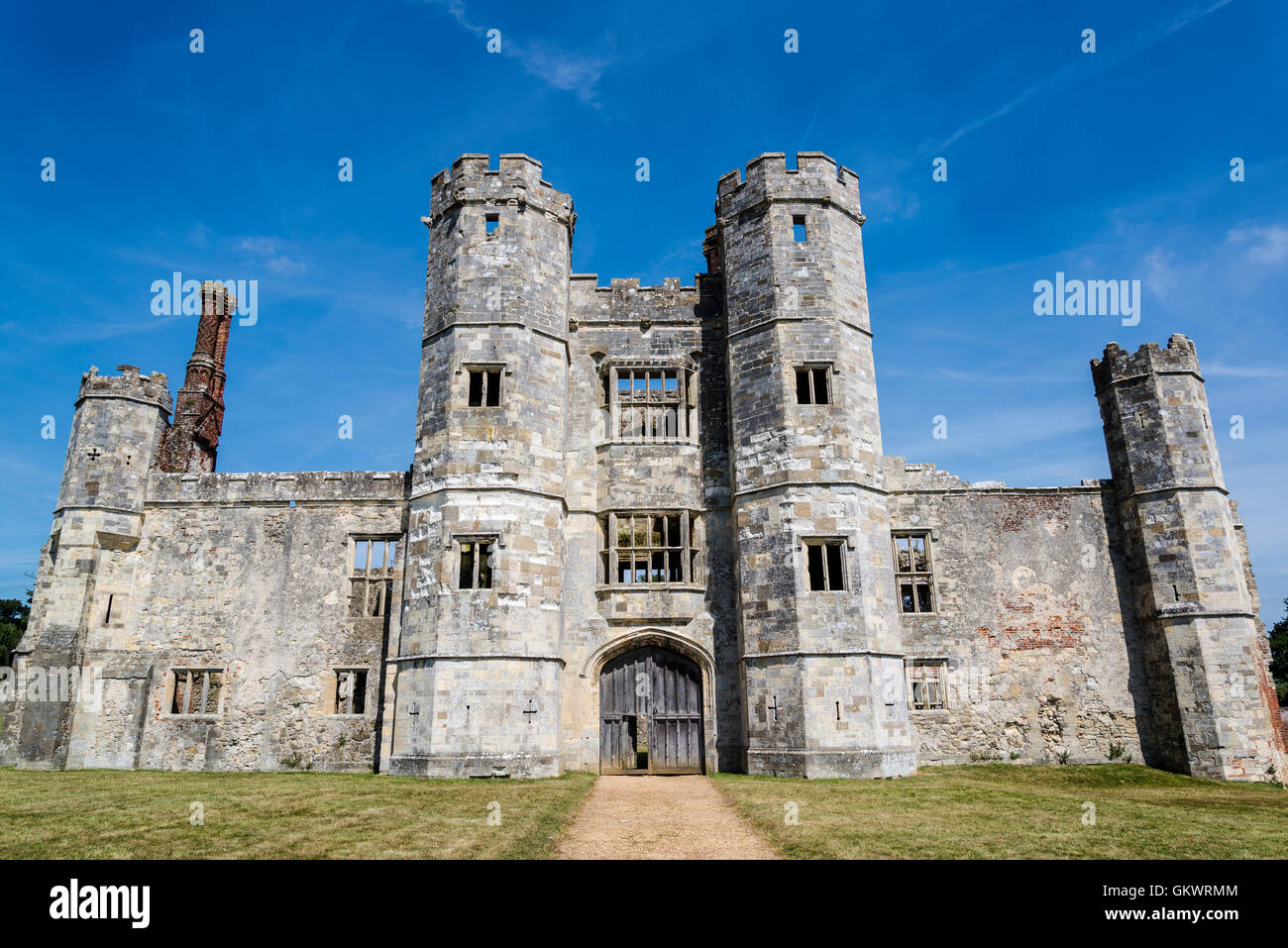 Titchfield Abbey, a 13th century medieval monastery, Hampshire, England, UK Stock Photo