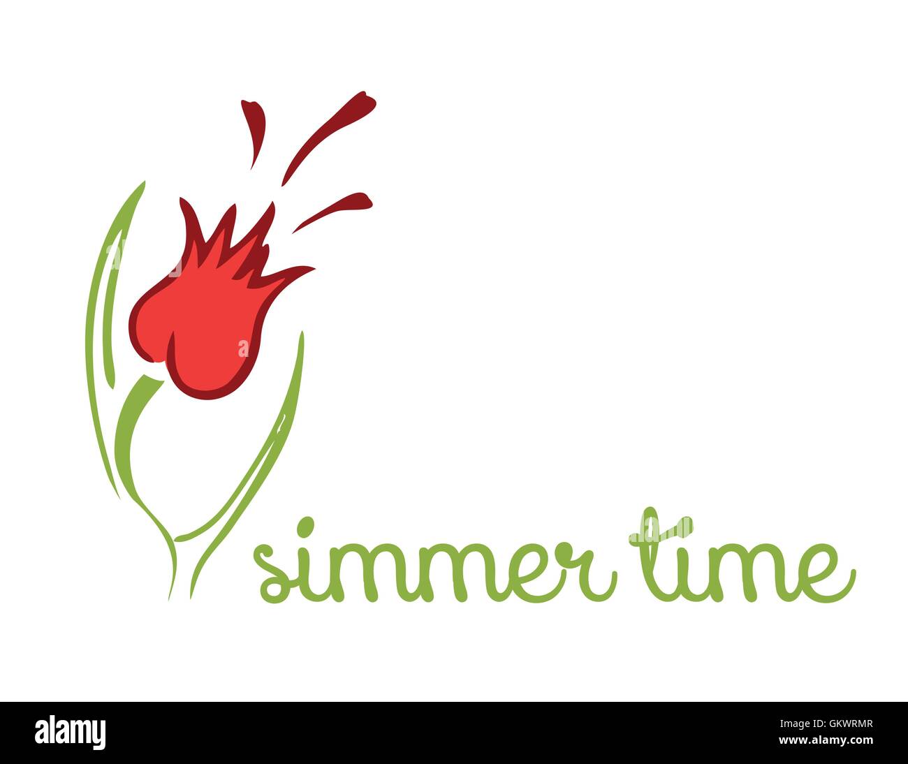 spring or summer background Stock Vector Image & Art - Alamy