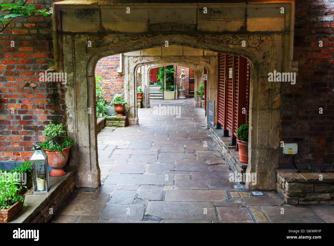 Kensington Roof Gardens in London, UK Stock Photo Alamy