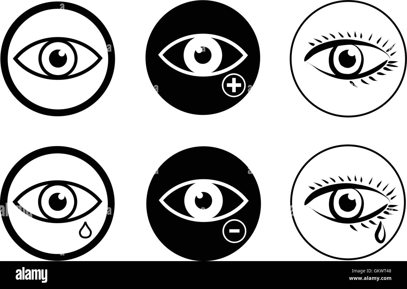 Eye sight Stock Vector