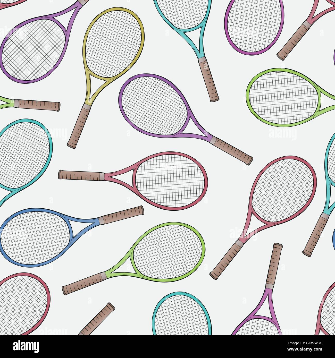 Tennis wallpaper Stock Vector Images - Alamy