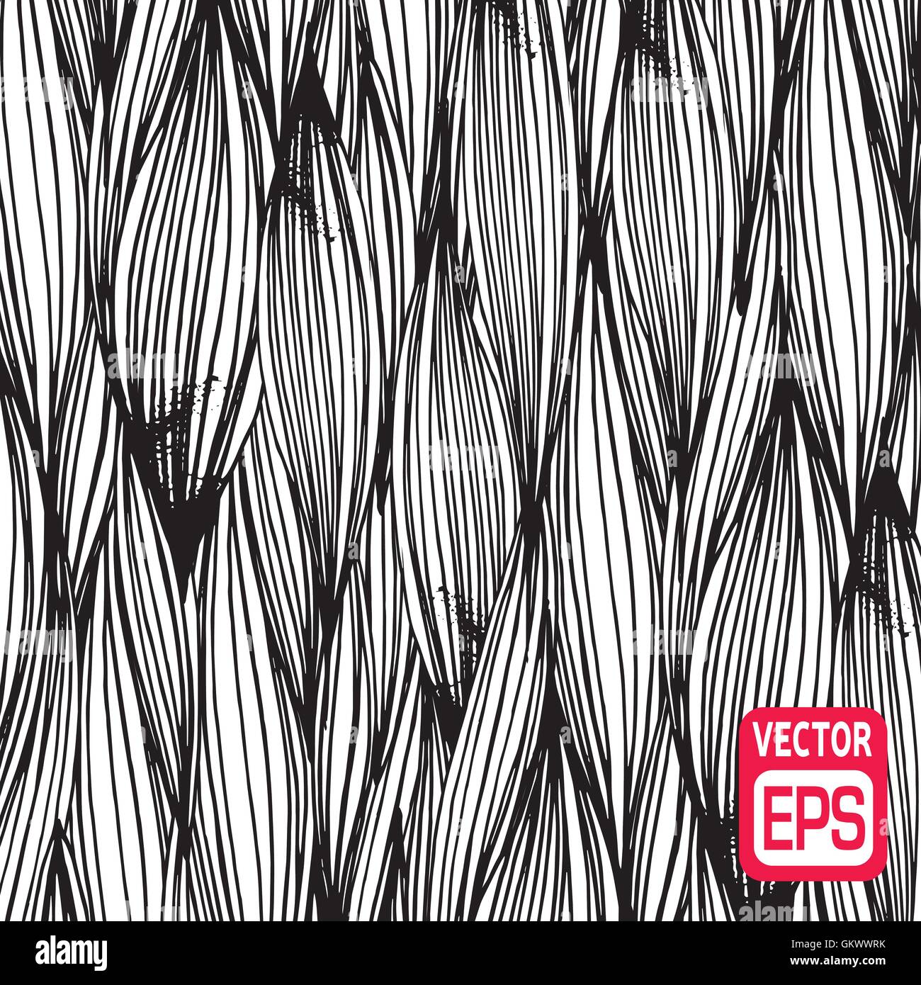 black and white hand drawn background Stock Vector Image & Art - Alamy