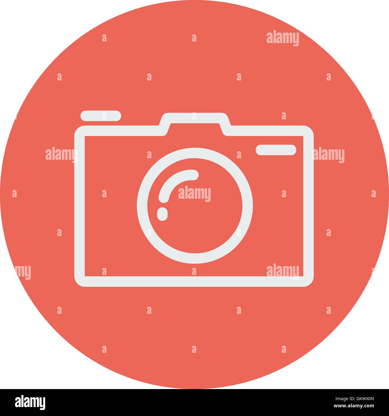 Camera thin line icon Stock Vector Image & Art - Alamy