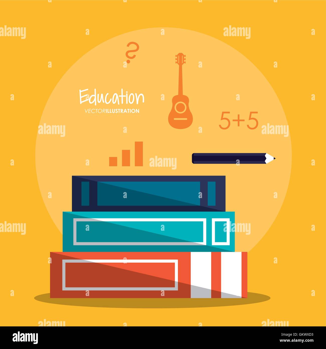 education learning school books design Stock Vector Image & Art - Alamy