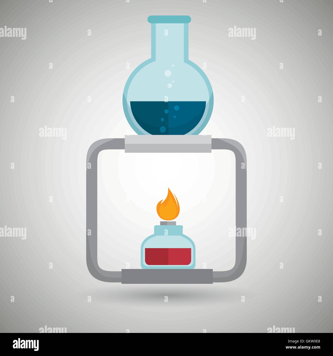 burner tube lab chemistry Stock Vector Image & Art Alamy