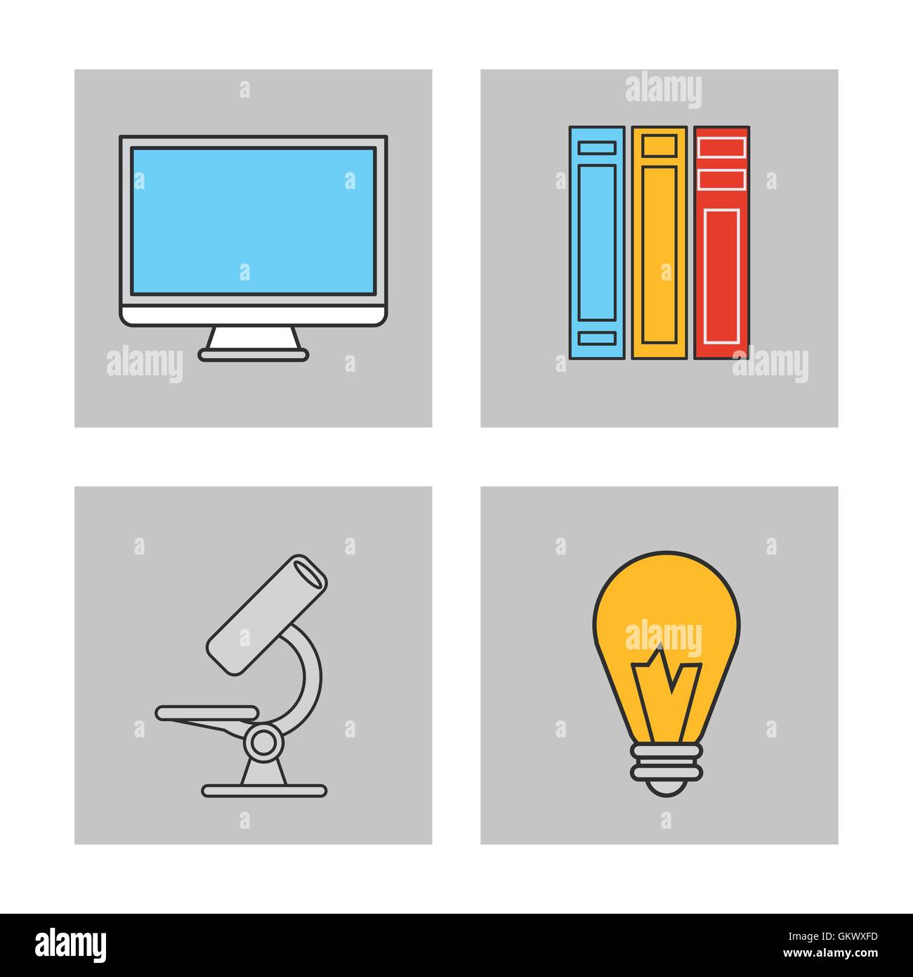 education learning school design Stock Vector Image & Art - Alamy