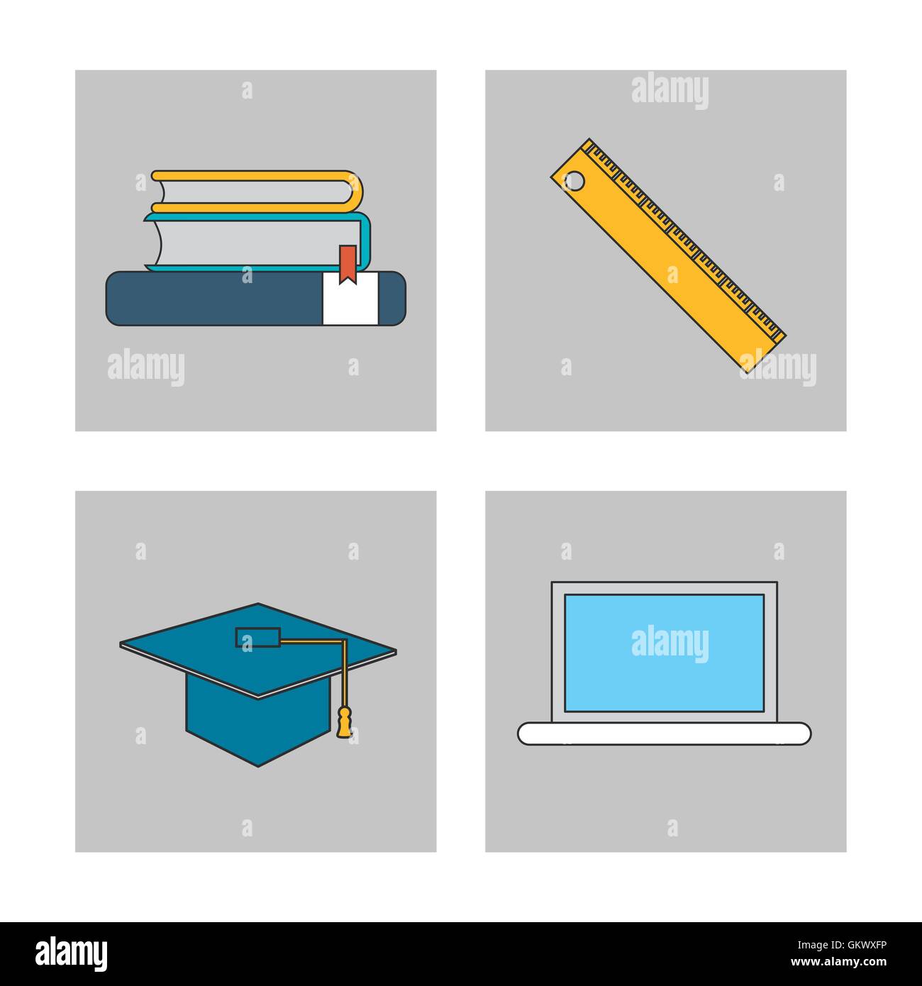 education learning school design Stock Vector Image & Art - Alamy