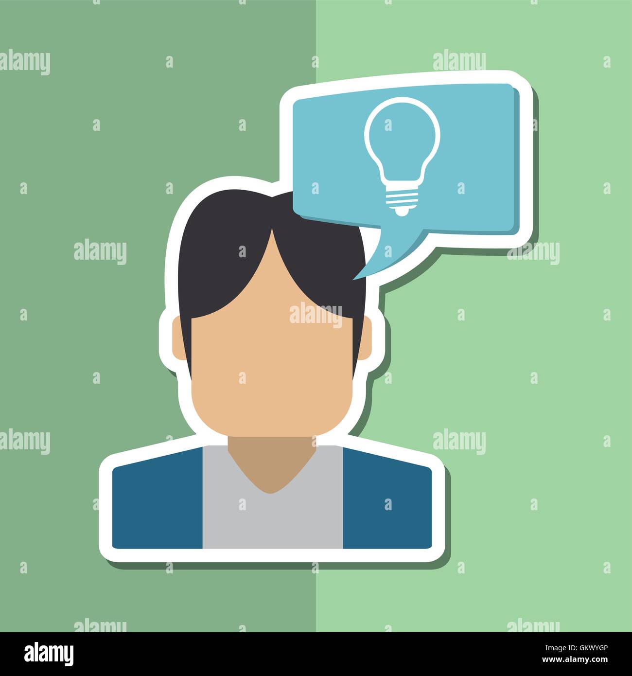 Big idea icon design, vector illustration Stock Vector Image & Art Alamy