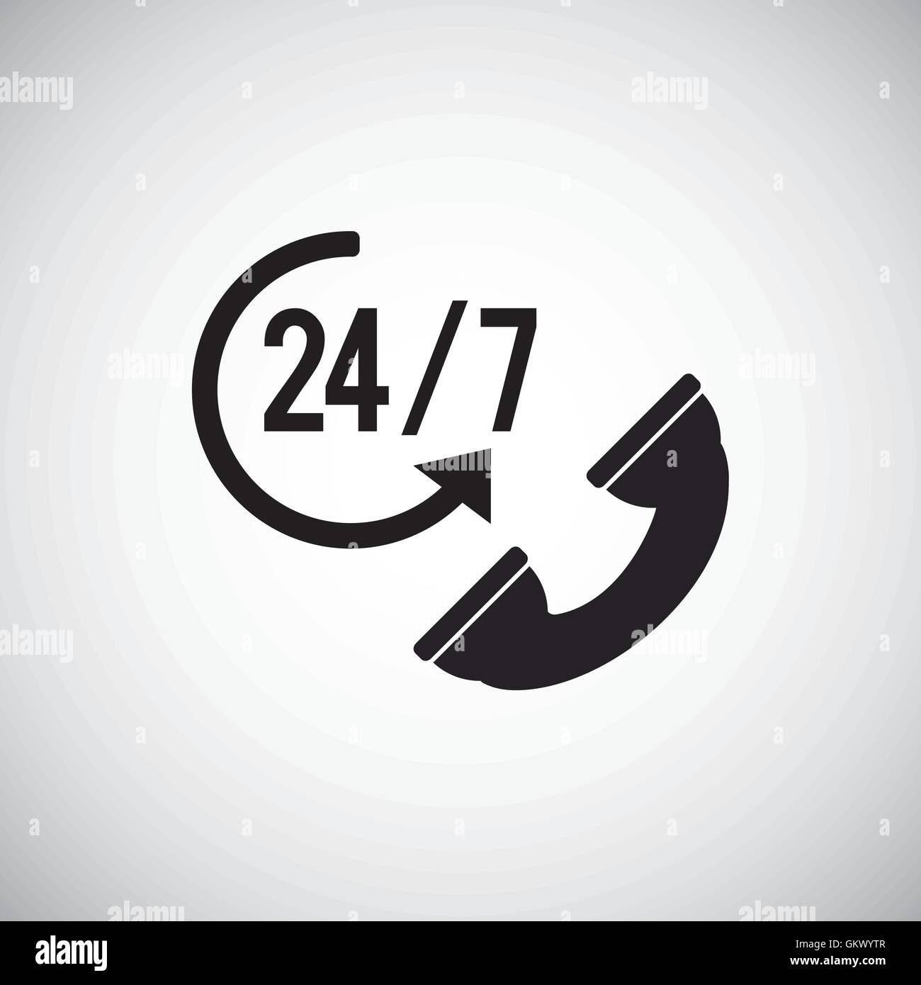 time and technical service icon design Stock Vector Image & Art - Alamy