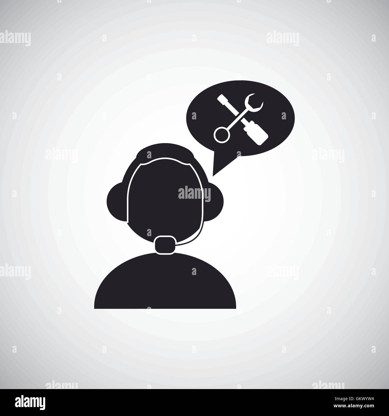 Operator icon design Stock Vector Image & Art - Alamy