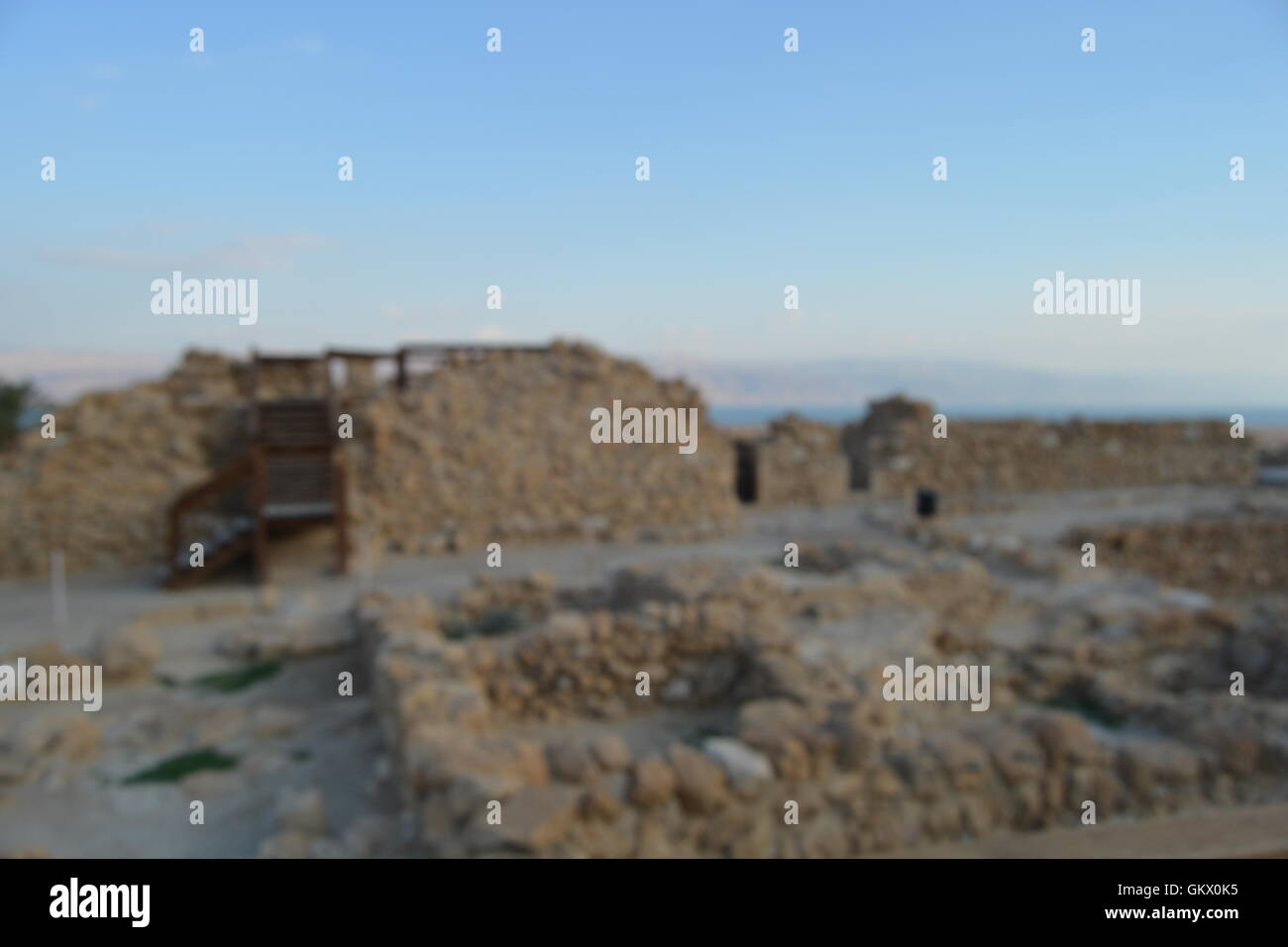 Qumran, Dead Sea Scrolls, Israel Stock Photo