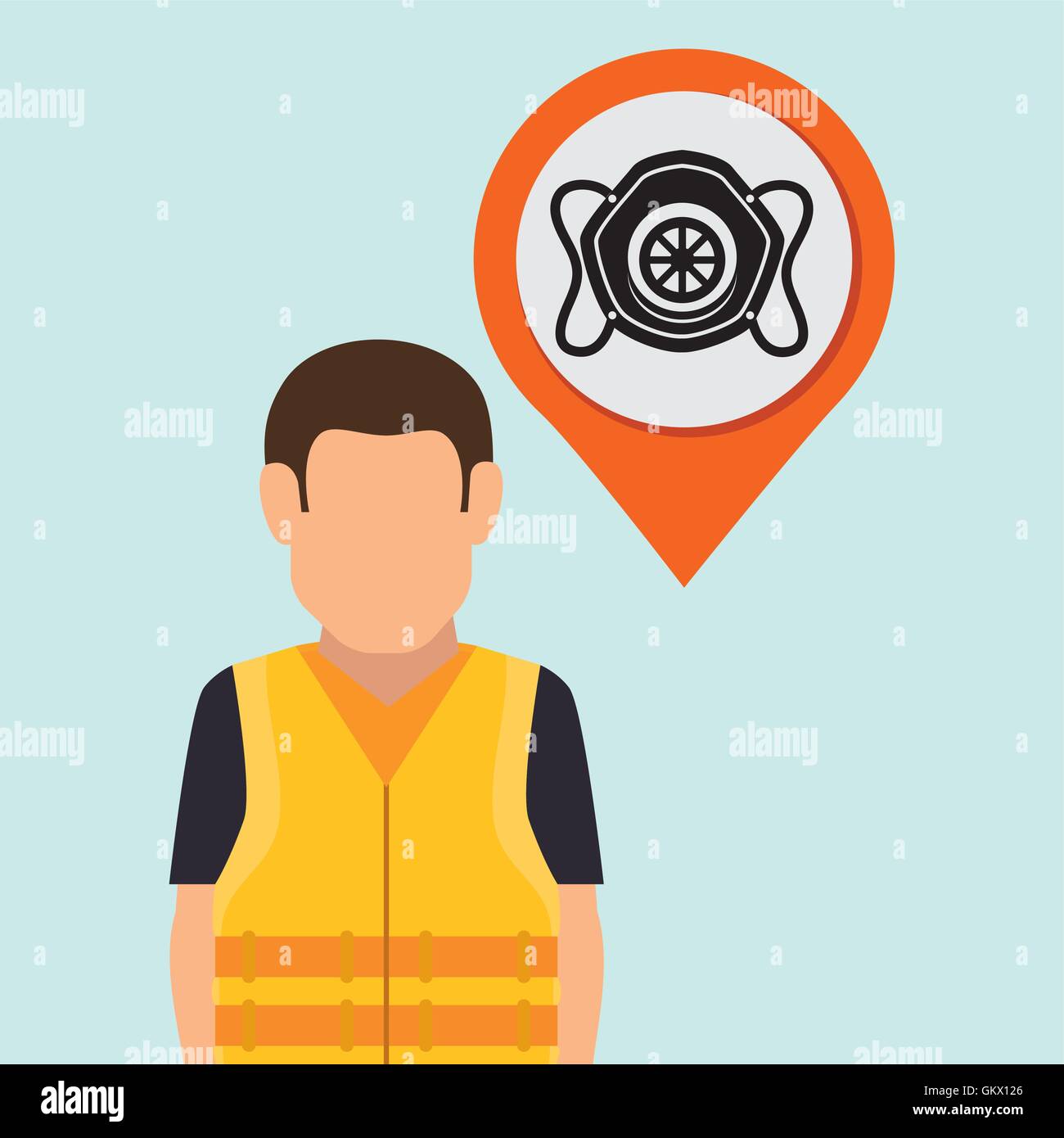 worker protection power plant Stock Vector Image & Art Alamy