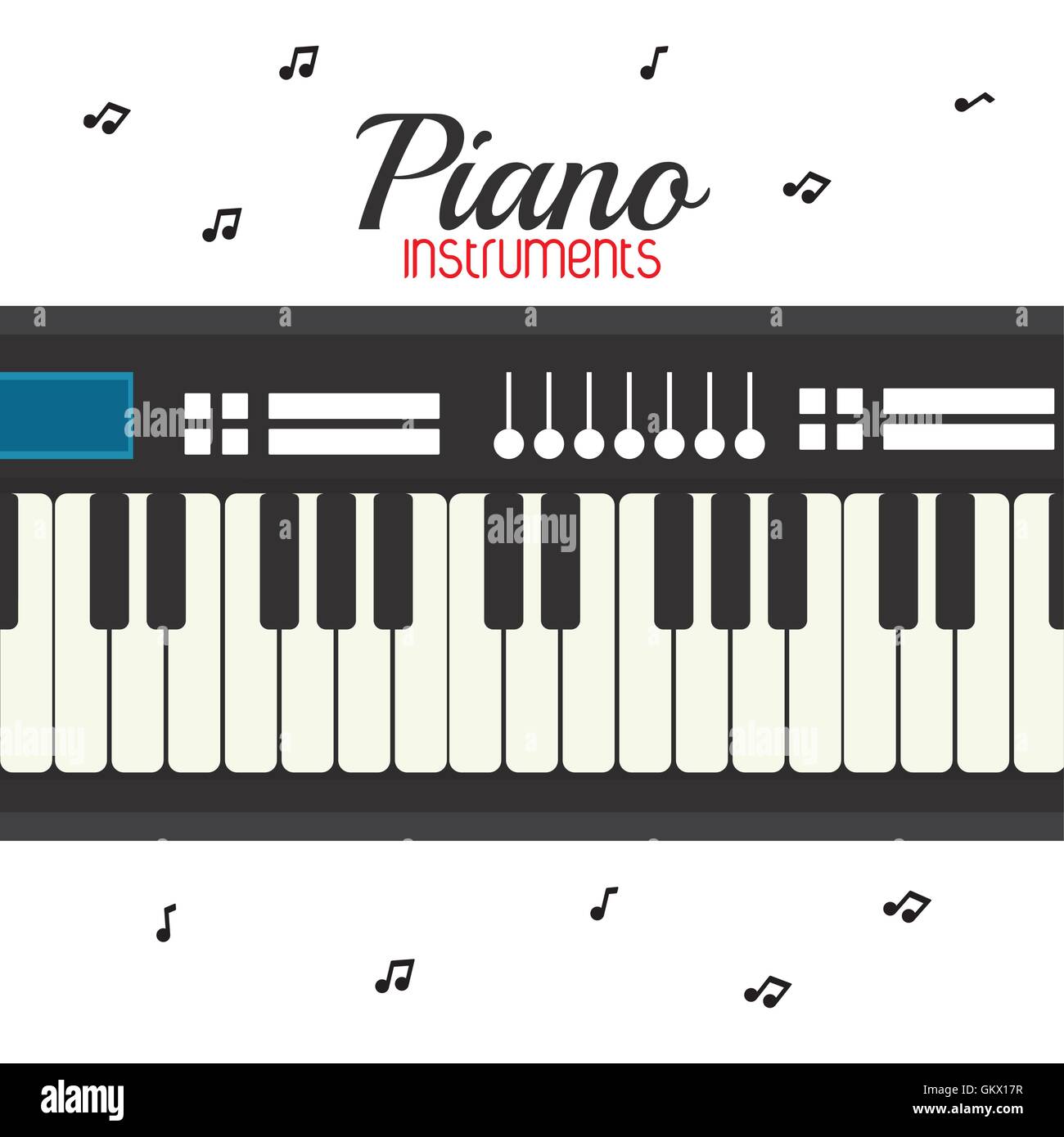 piano icon. Music instrument. vector graphic Stock Vector Image & Art ...