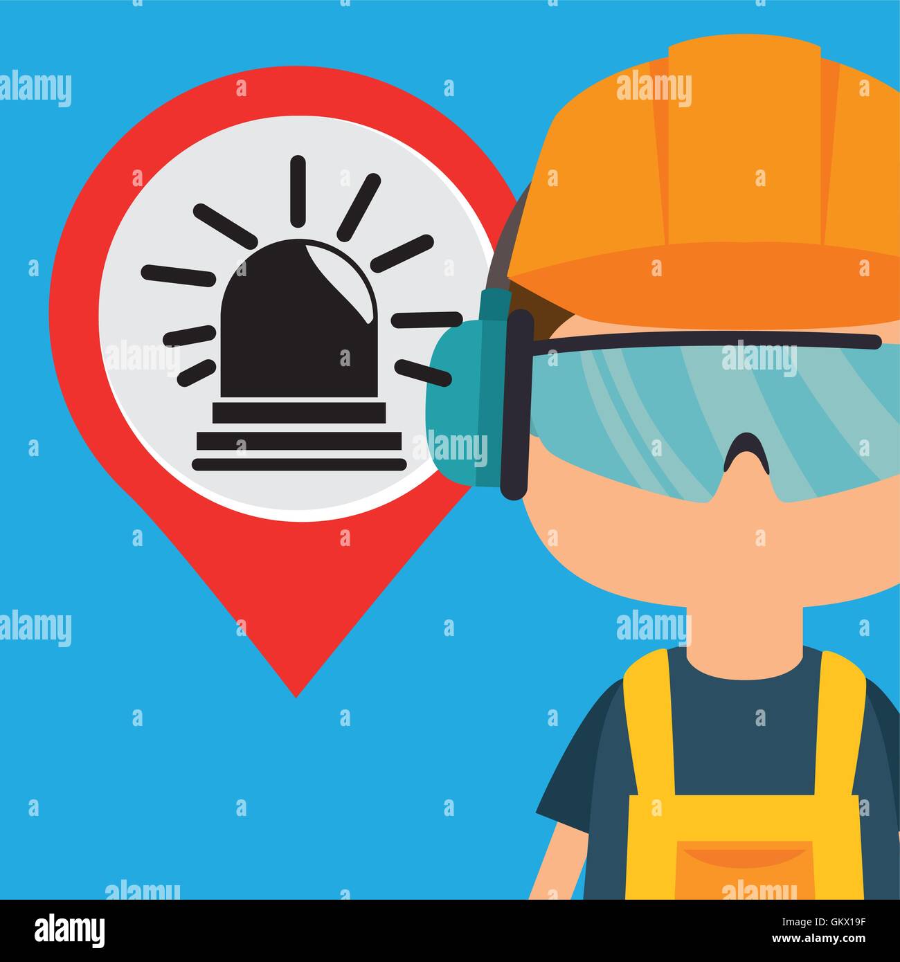 worker protection power plant Stock Vector Image & Art Alamy