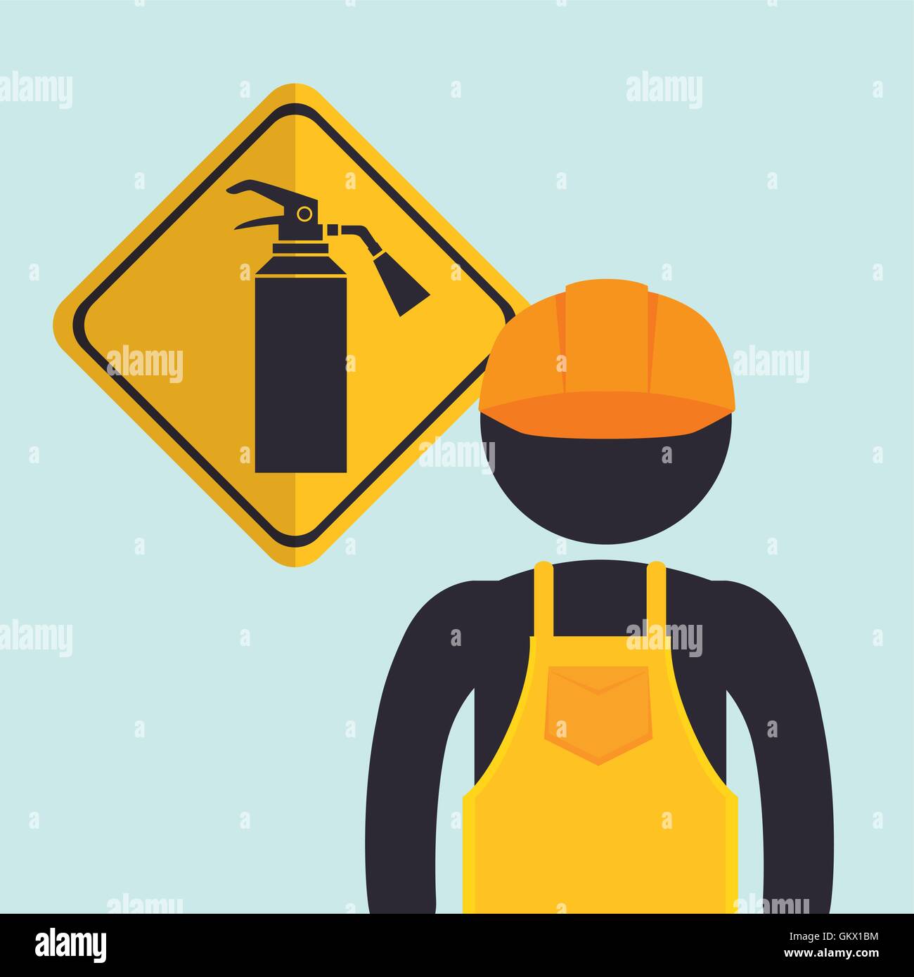 avatar worker protection tool Stock Vector Image & Art - Alamy