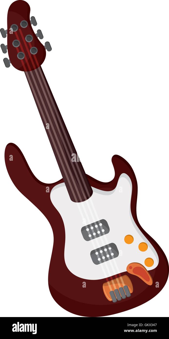 electric guitar icon Stock Vector Image & Art Alamy