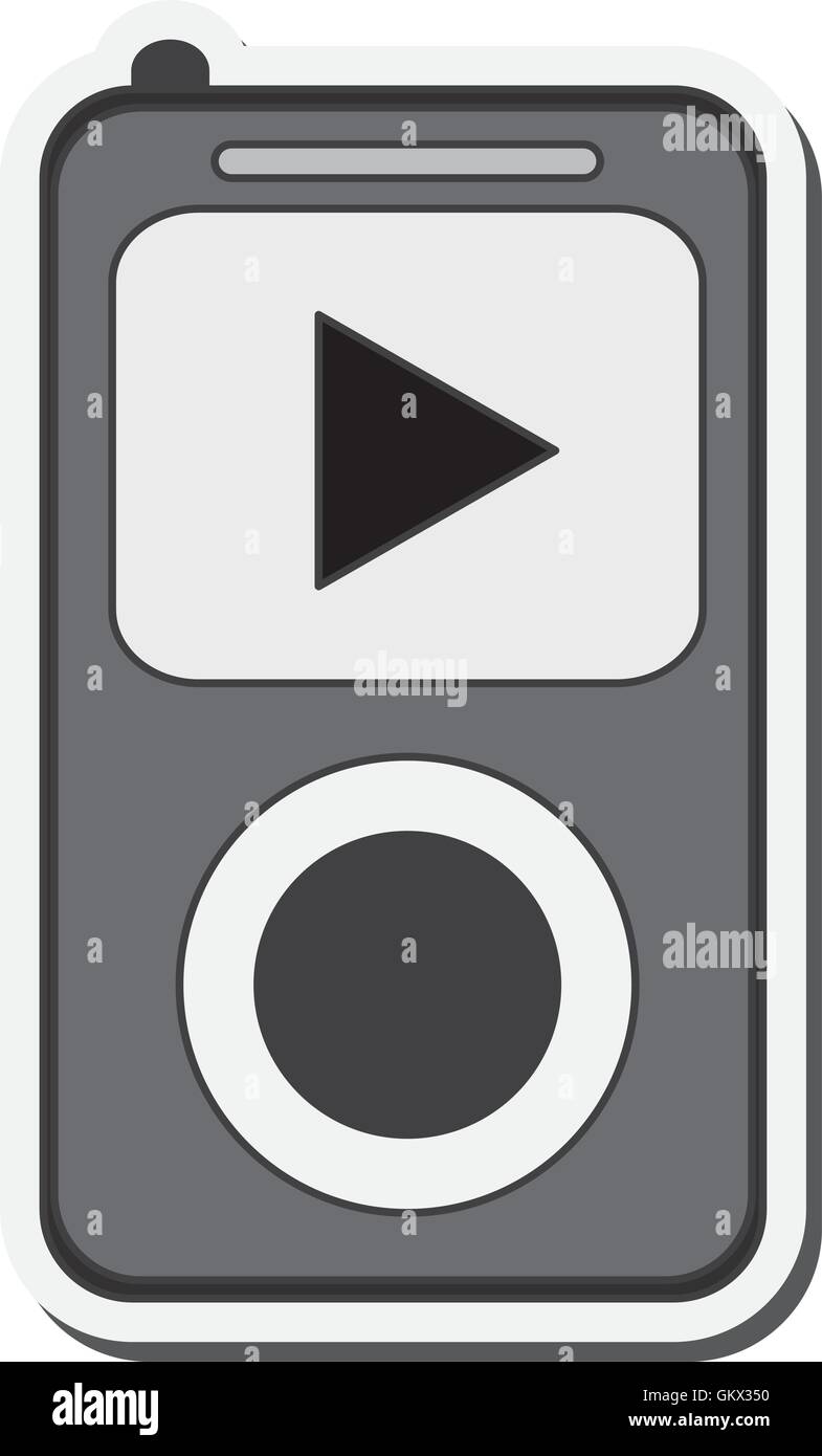 mp3 music player icon Stock Vector Image & Art - Alamy
