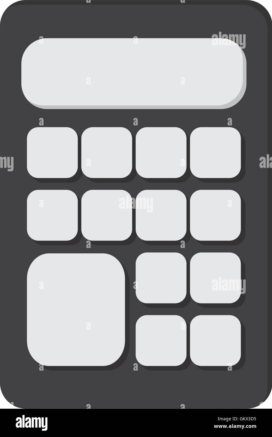 digital calculator icon Stock Vector Image & Art - Alamy