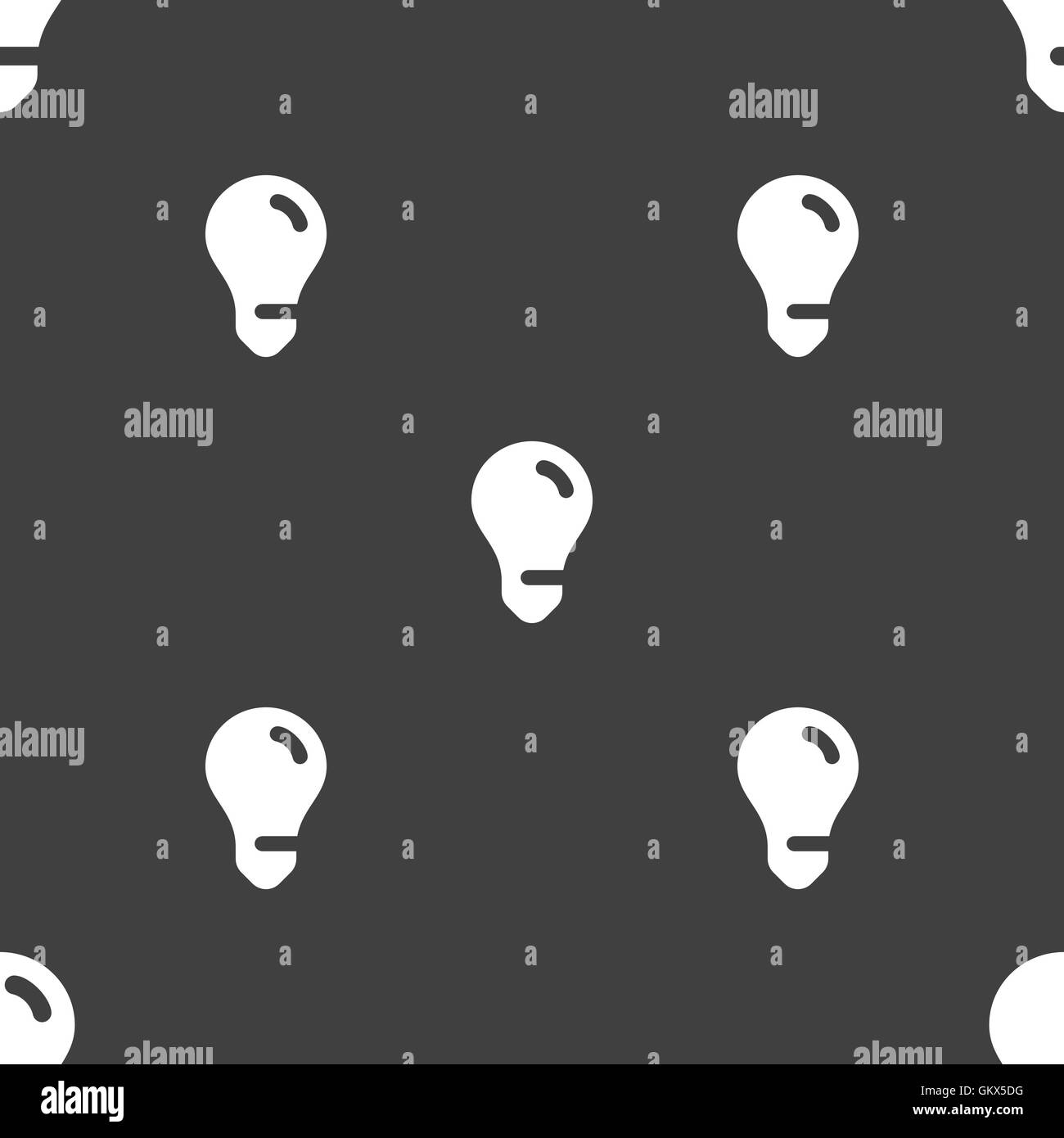 Innovation thinking pattern seamless Black and White Stock Photos ...