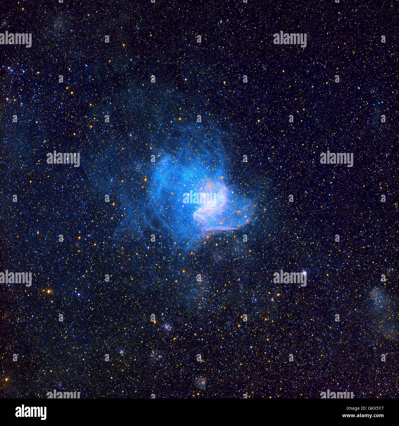 NGC 346 is an open cluster with associated nebula located in the Small ...
