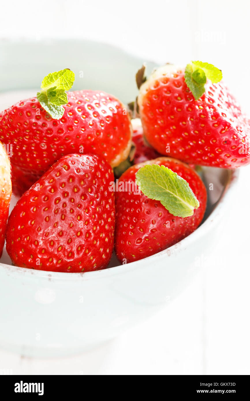 Close up fresh white red hi-res stock photography and images - Alamy