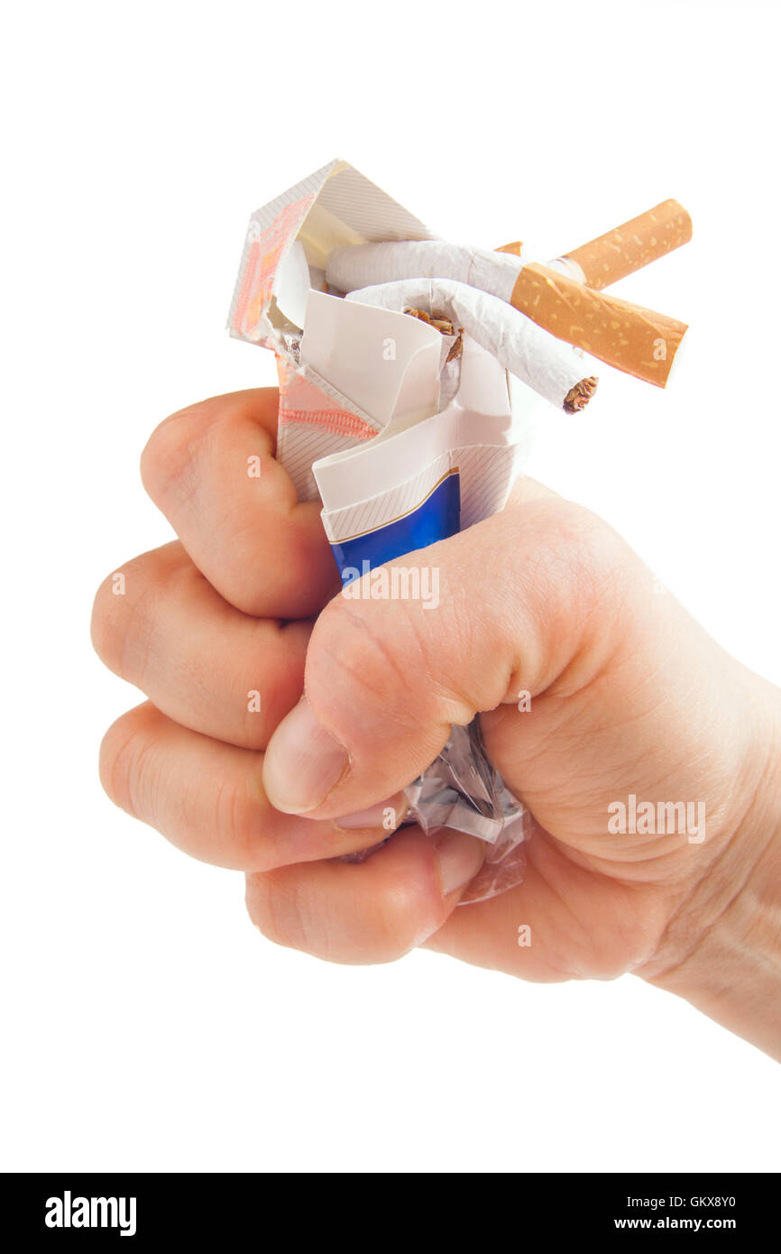 Pack in smoking hi-res stock photography and images