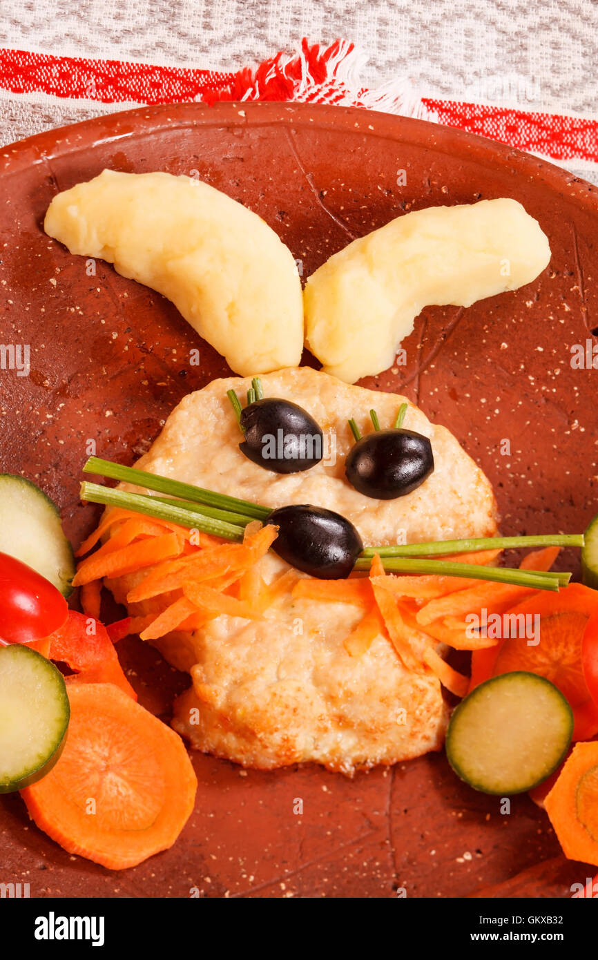 dinner for child Stock Photo - Alamy