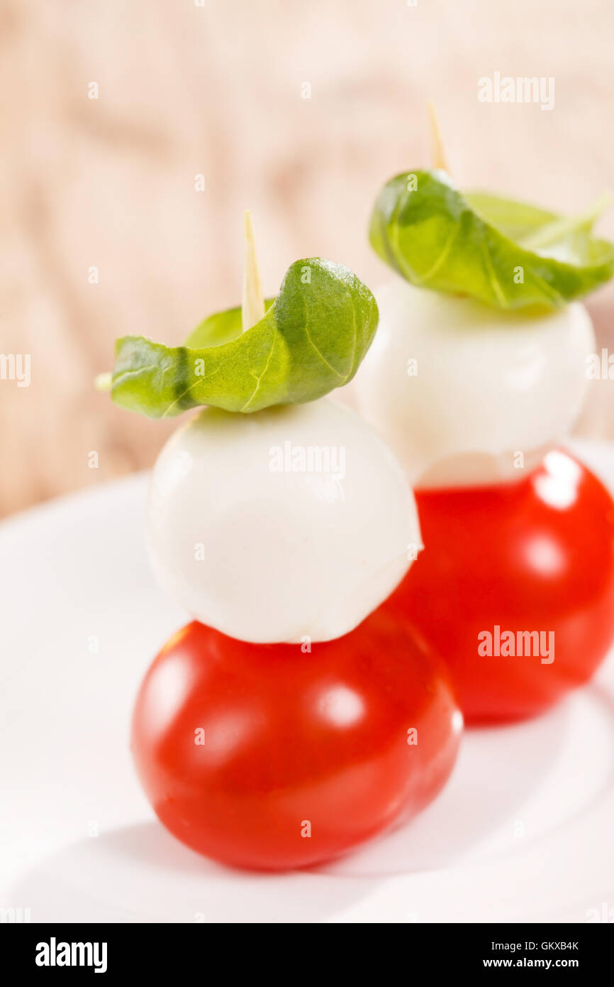 tomato and mozzarella Stock Photo - Alamy