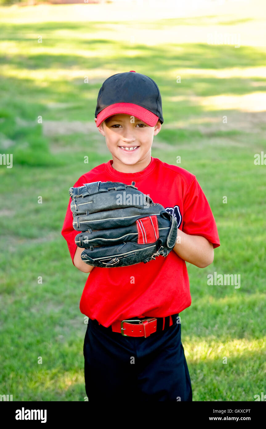 Youth baseball portrait Stock Photo Alamy
