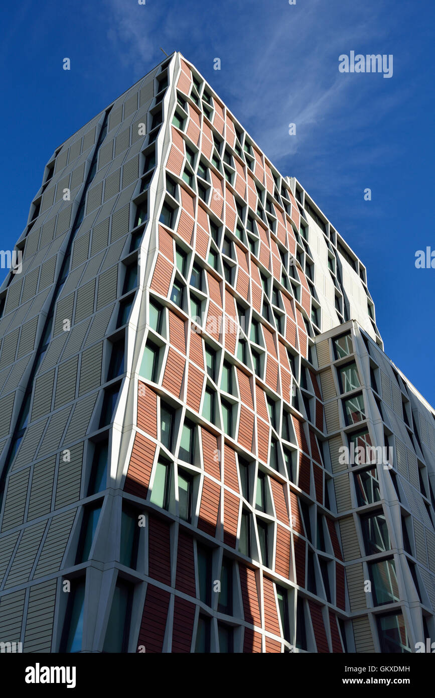 Pure Aldgate student accommodation, 60 Commercial Road, Whitechapel, East London E1, United Kingdom Stock Photo